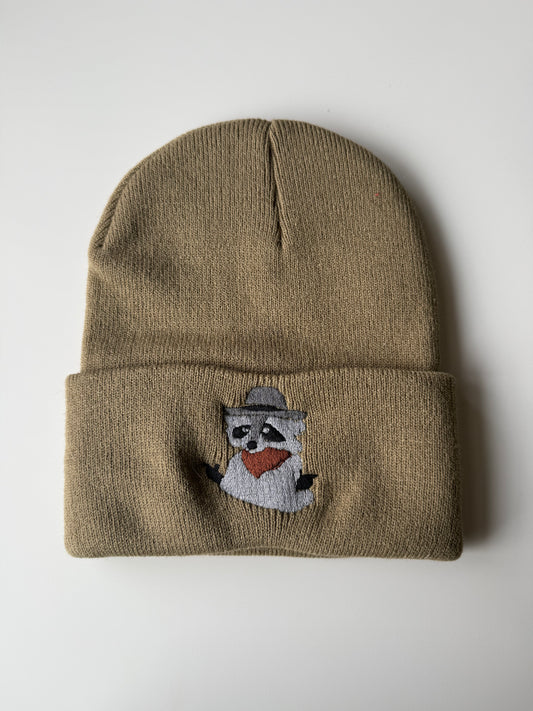 Raccoon Beanie