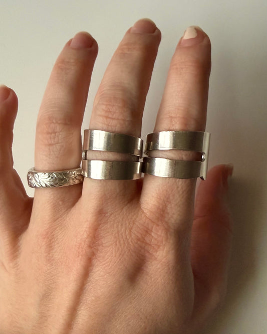 Serving Fork Prong Rings