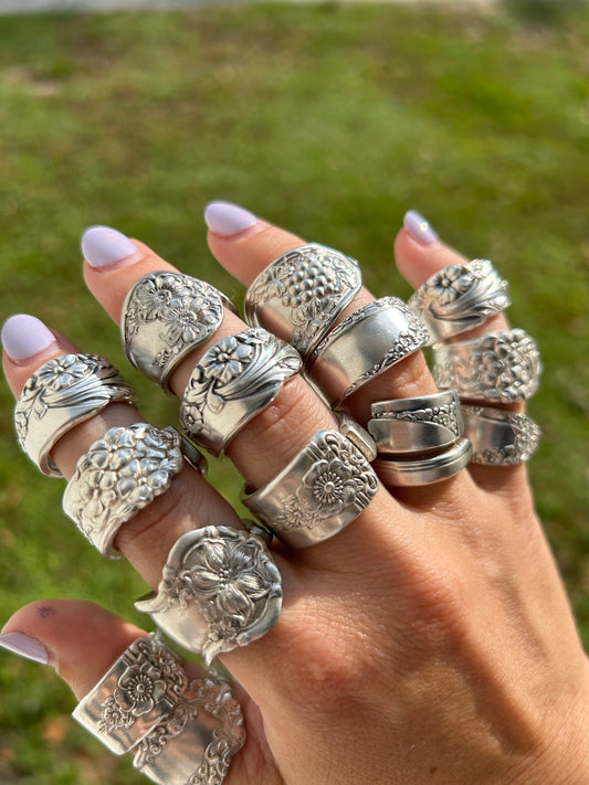 Mystery Spoon Ring - Design Your Own