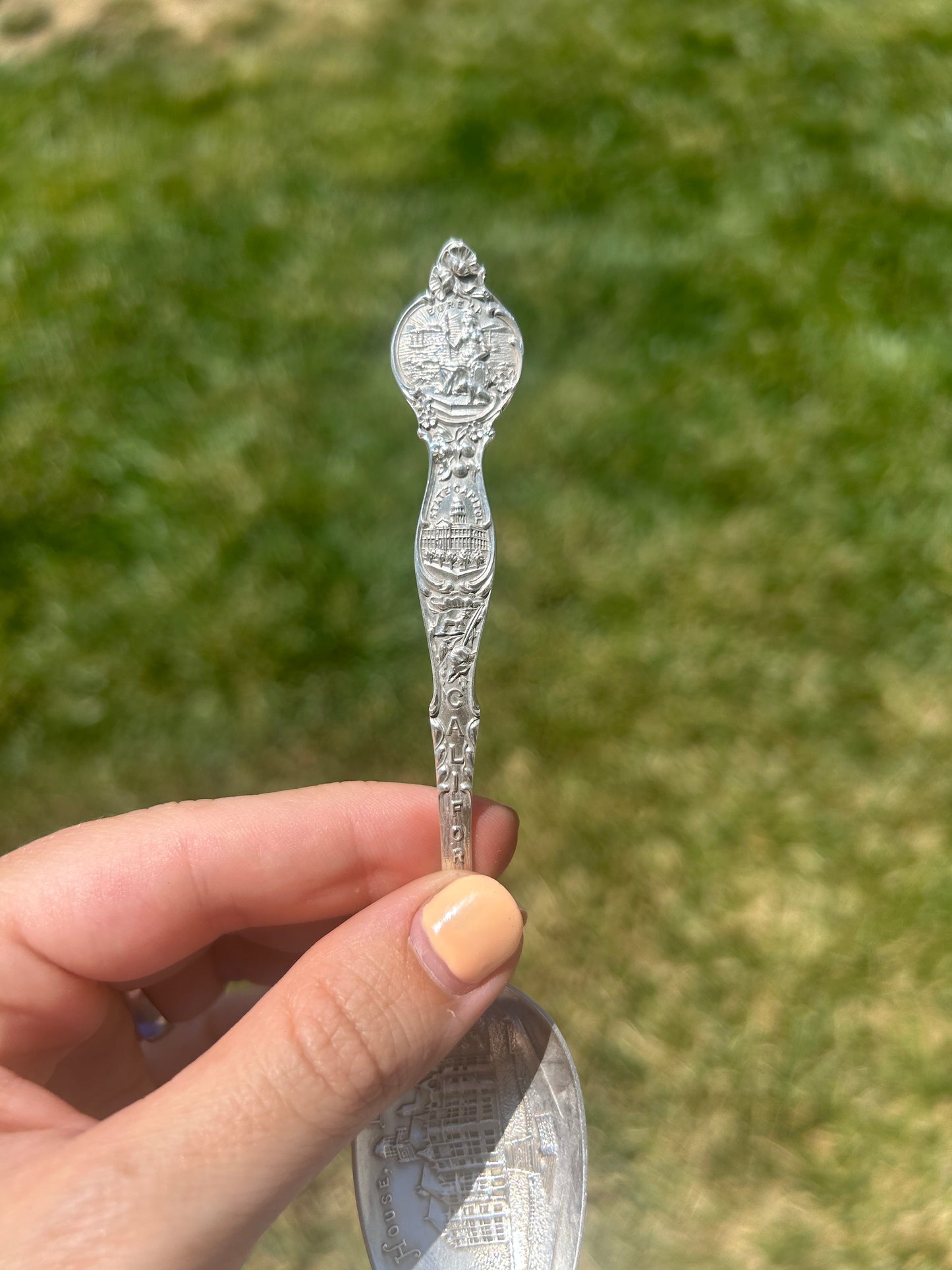 Sterling Silver California Spoon Ring