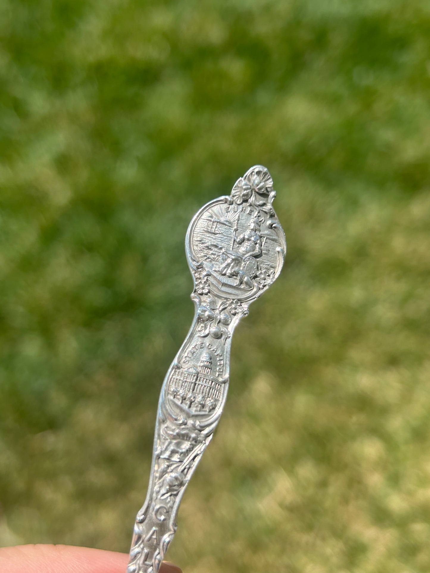 Sterling Silver California Spoon Ring