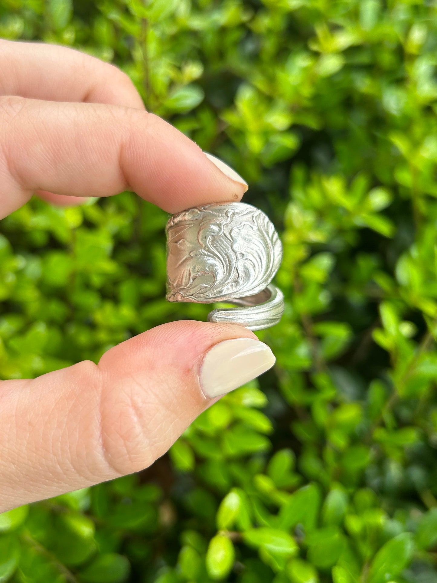 Wavy Shoreline Spoon Ring