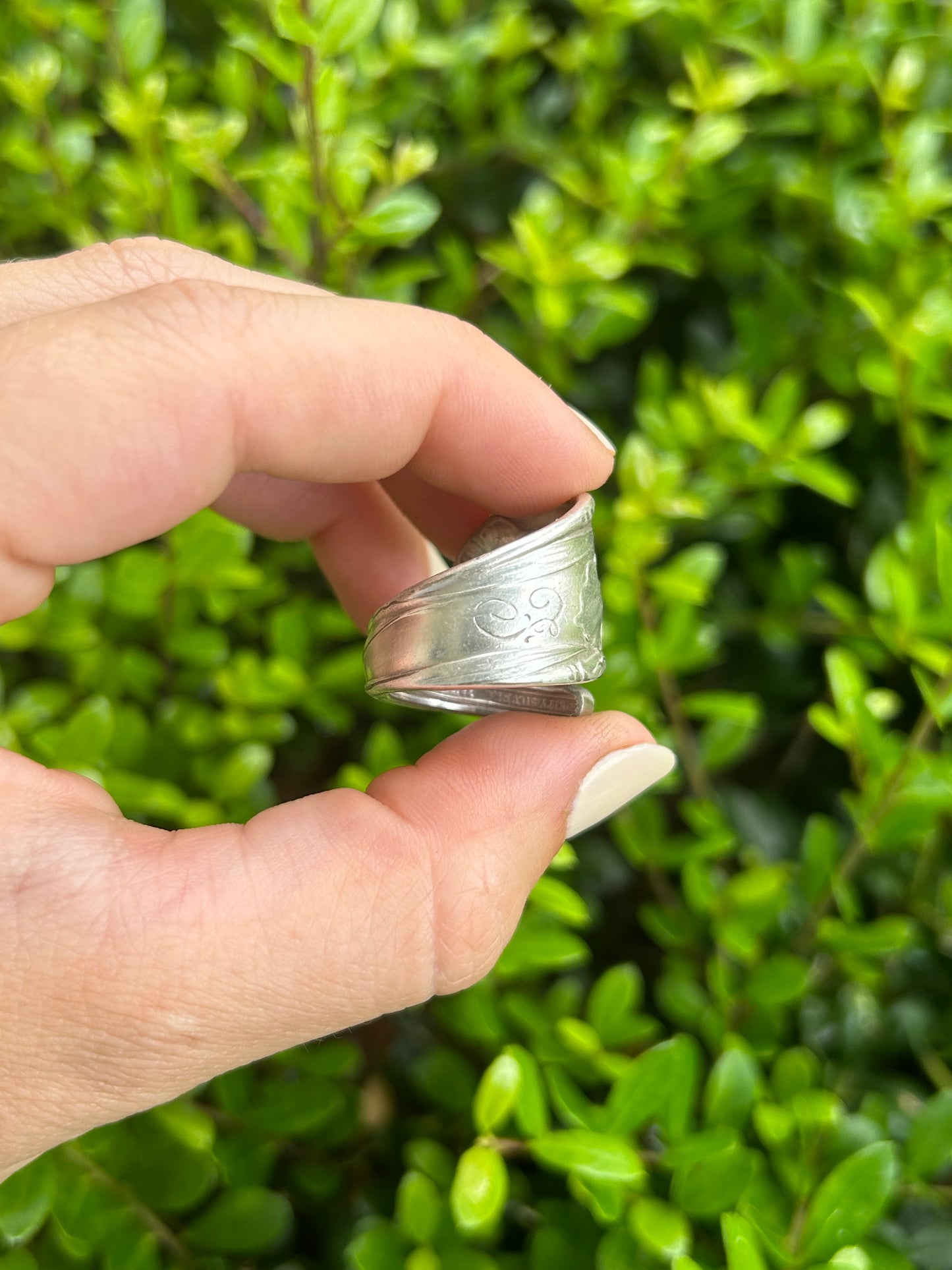 Wavy Shoreline Spoon Ring