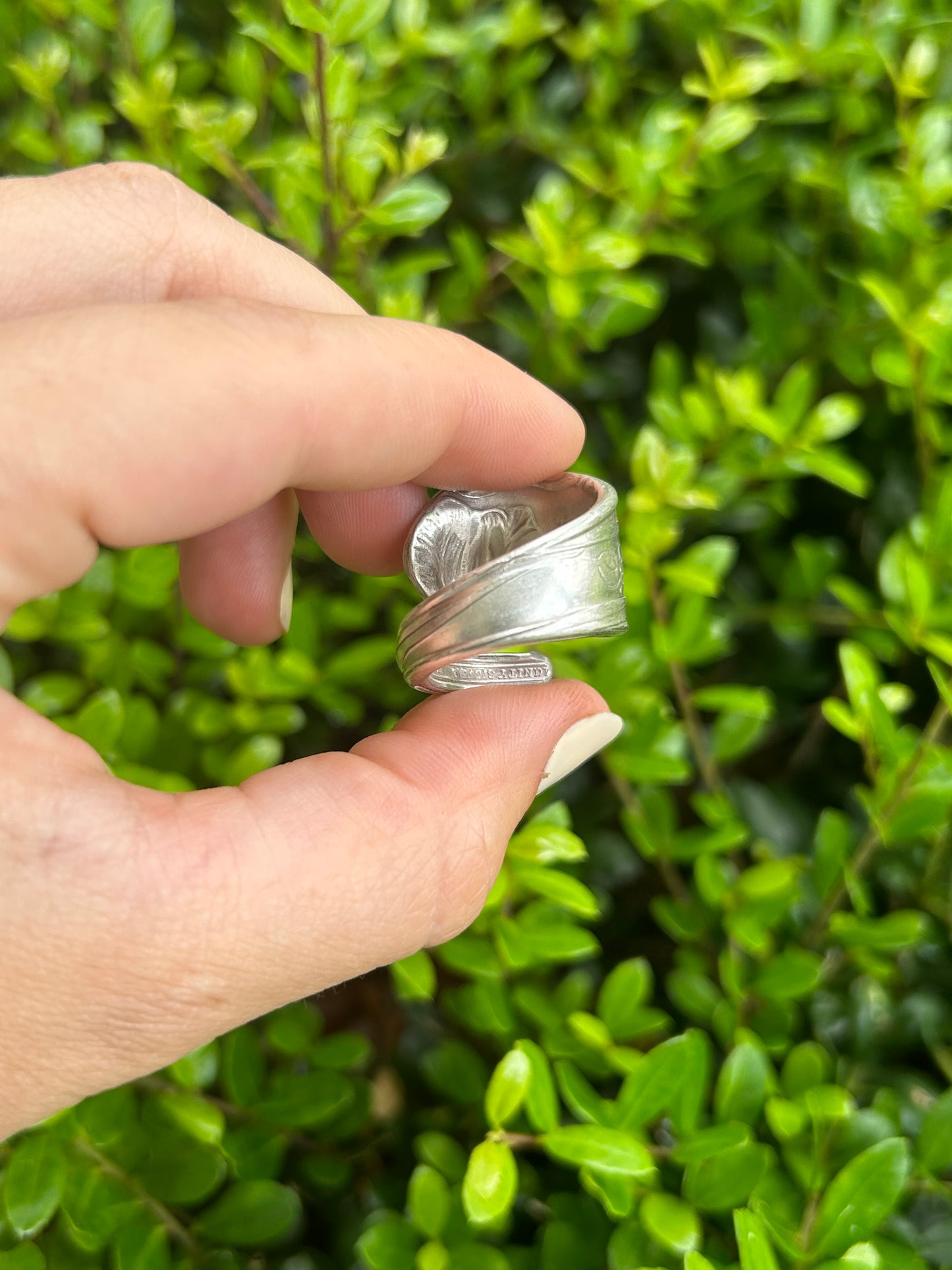 Wavy Shoreline Spoon Ring
