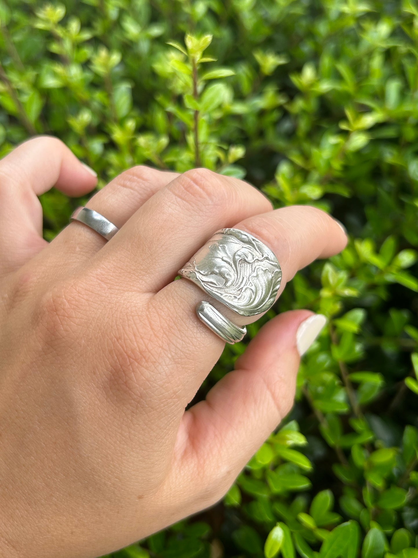 Wavy Shoreline Spoon Ring