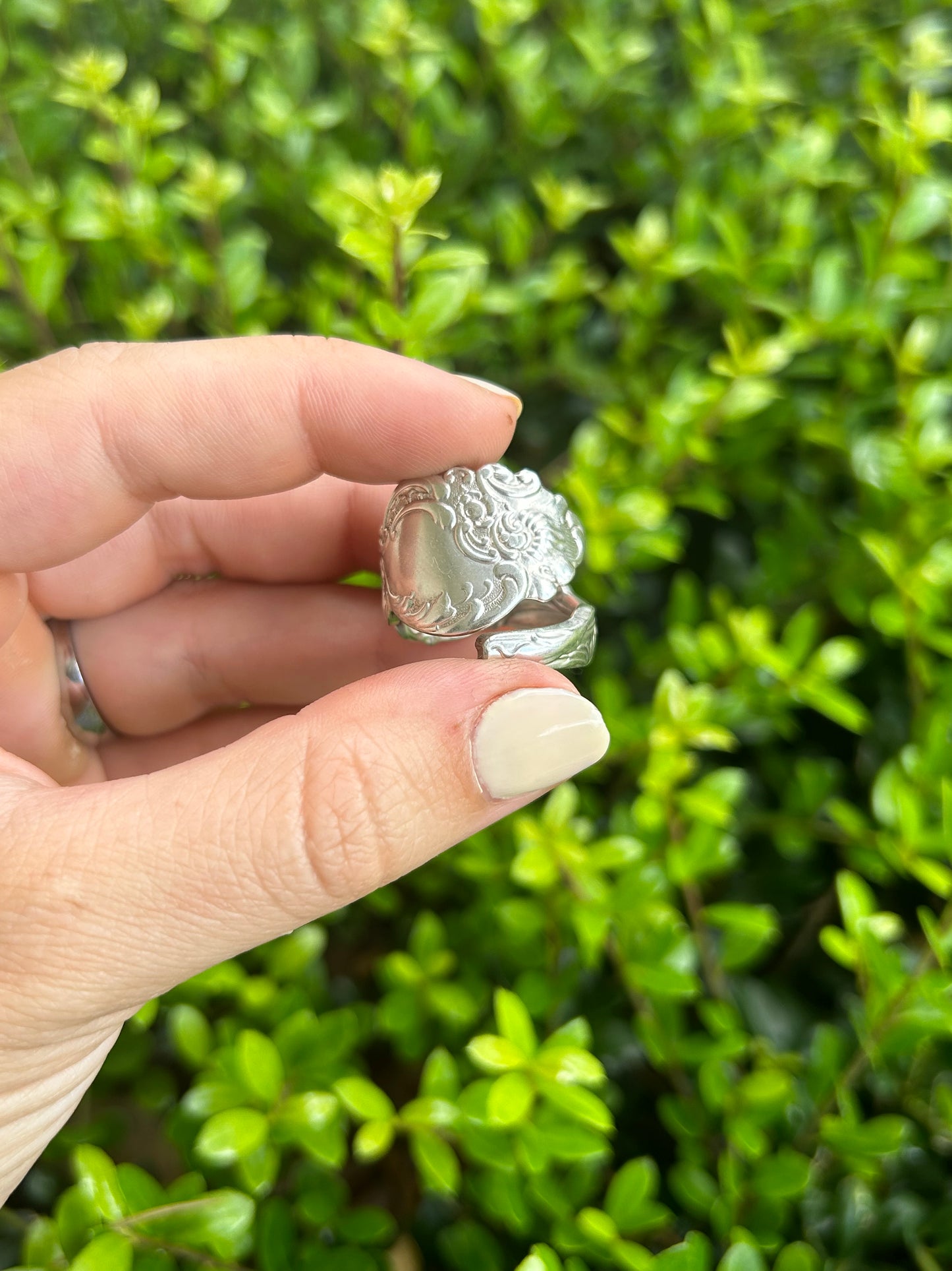 Bravery Wave Spoon Ring