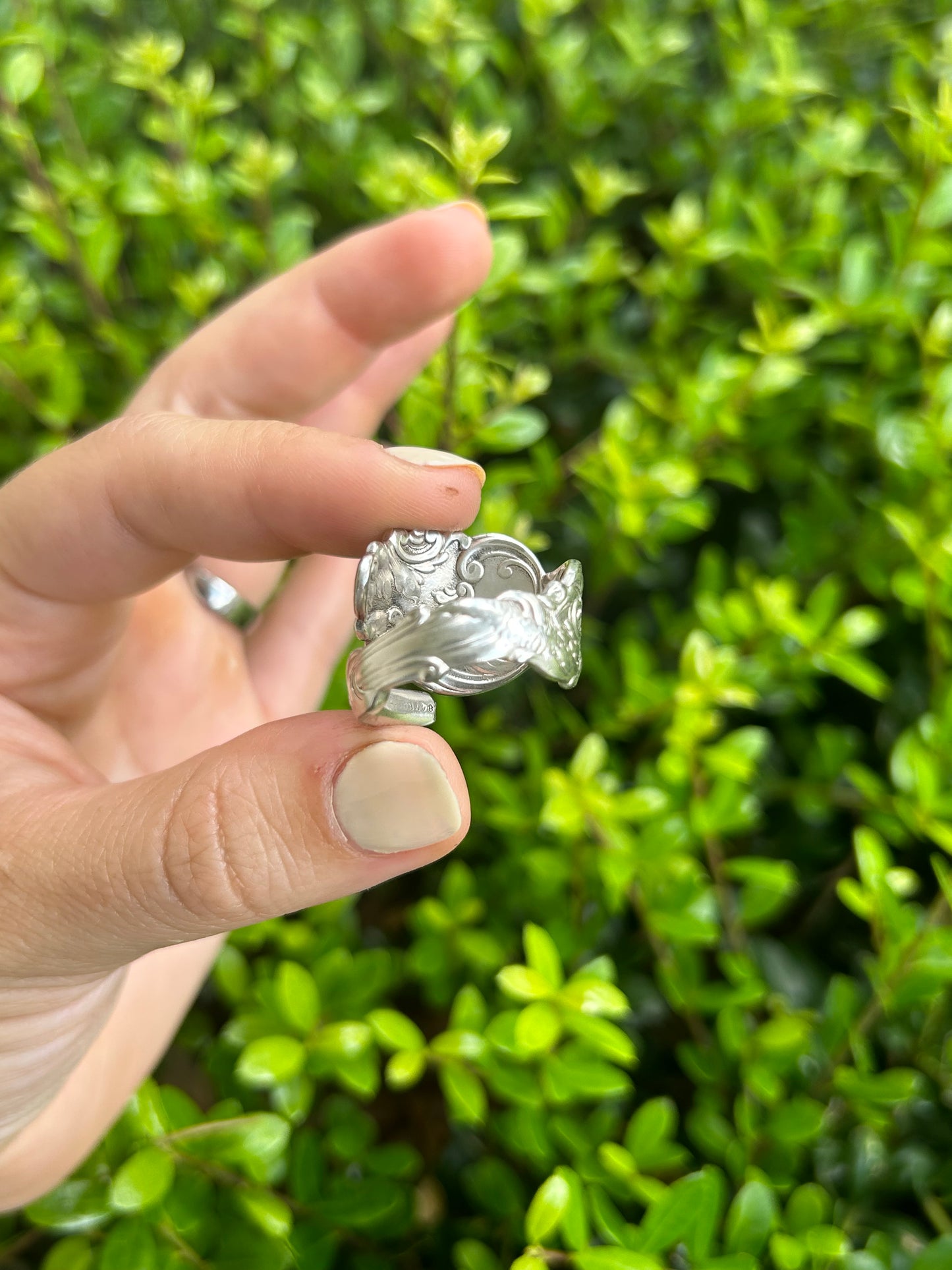 Bravery Wave Spoon Ring