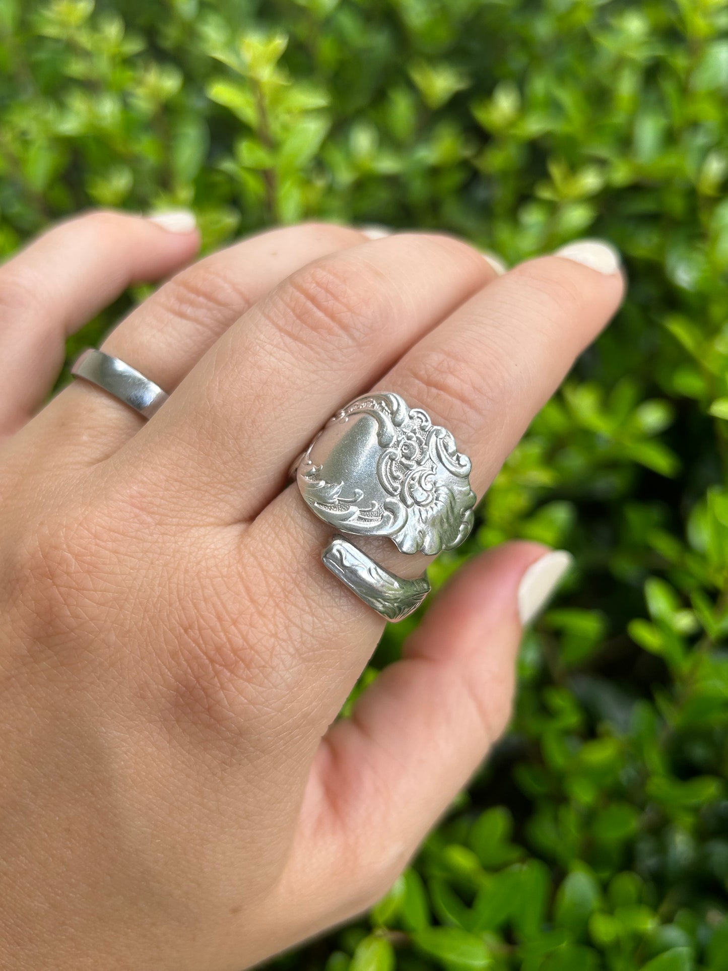 Bravery Wave Spoon Ring