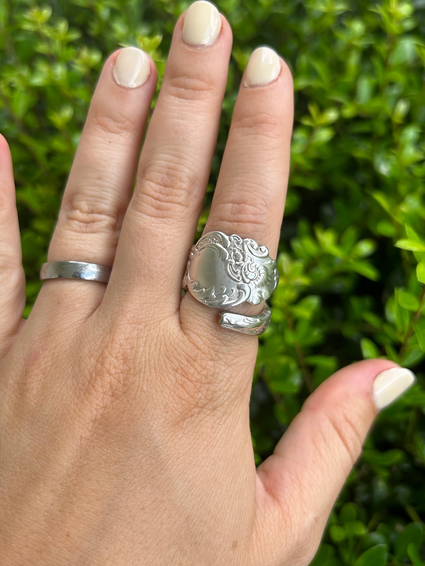 Bravery Wave Spoon Ring