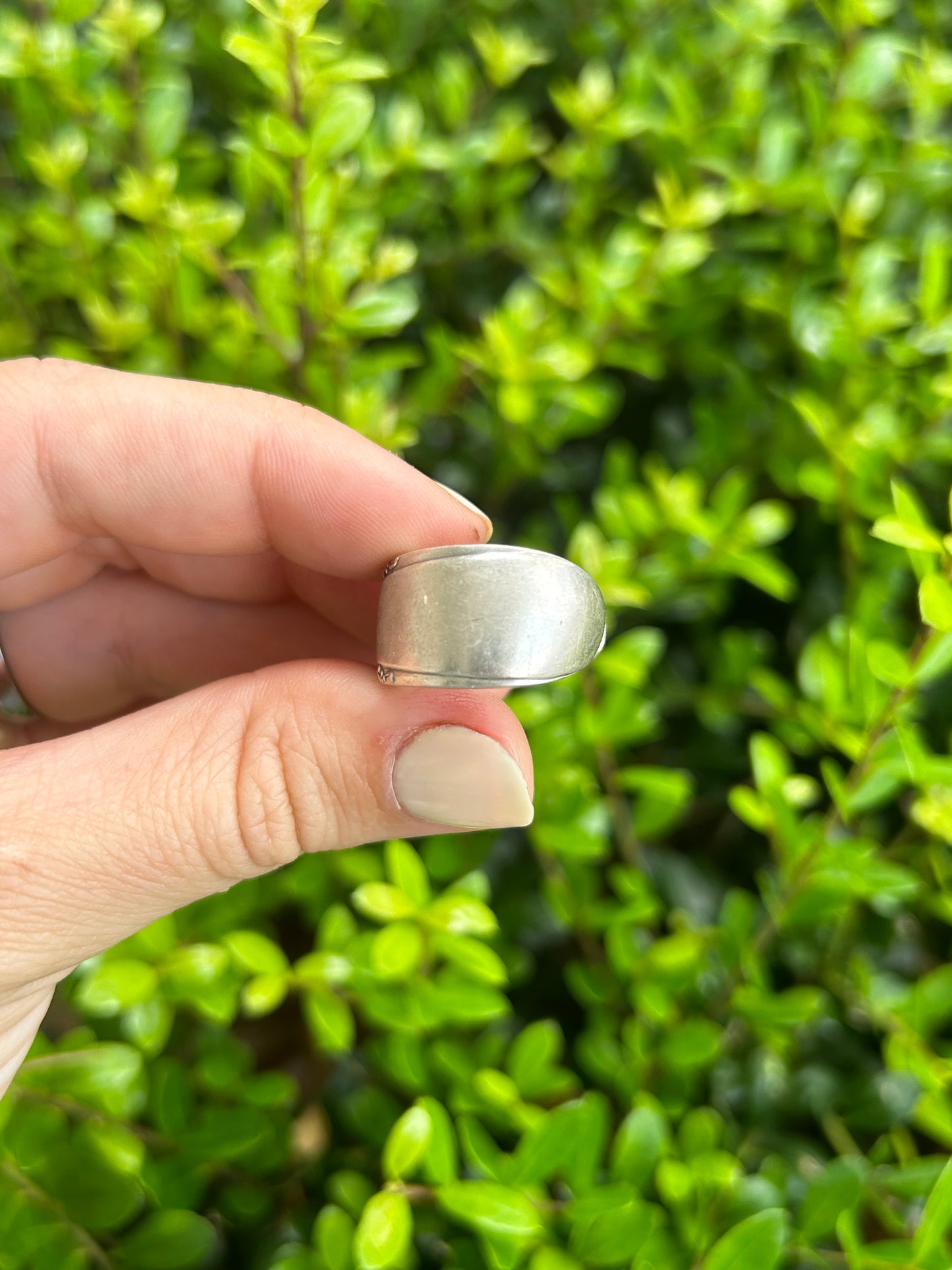 Simple Edge Spoon Ring