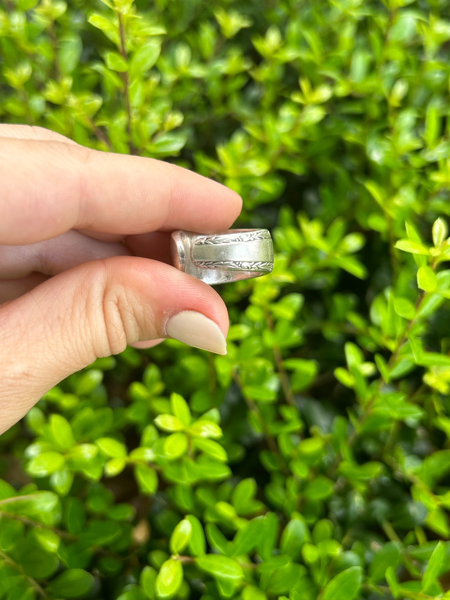 Simple Edge Spoon Ring