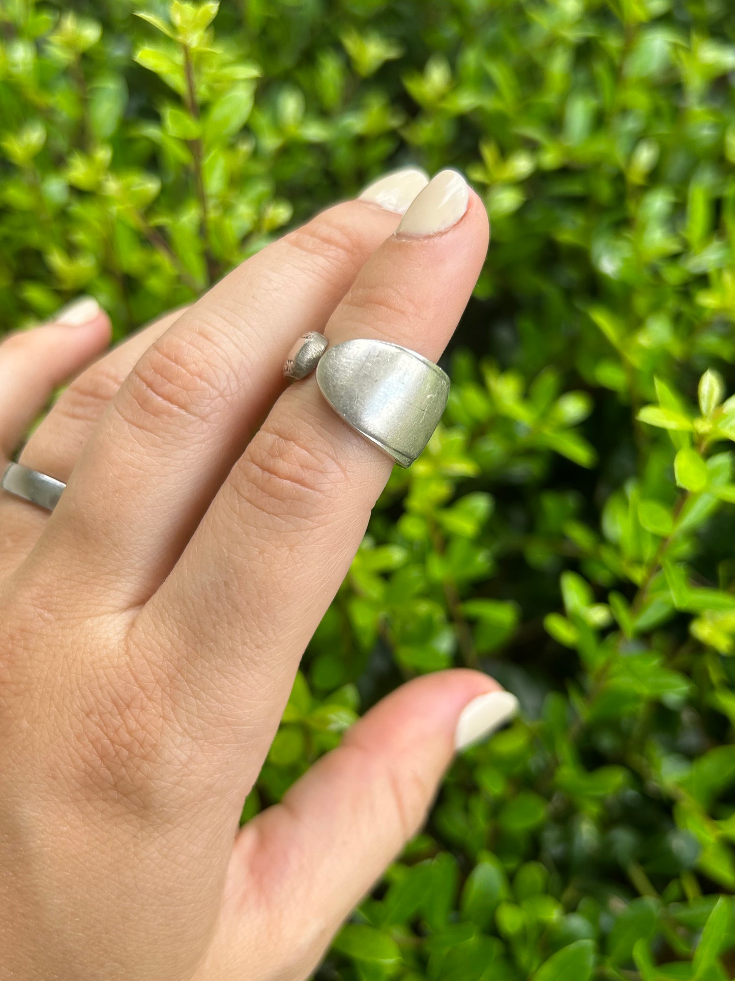 Simple Edge Spoon Ring