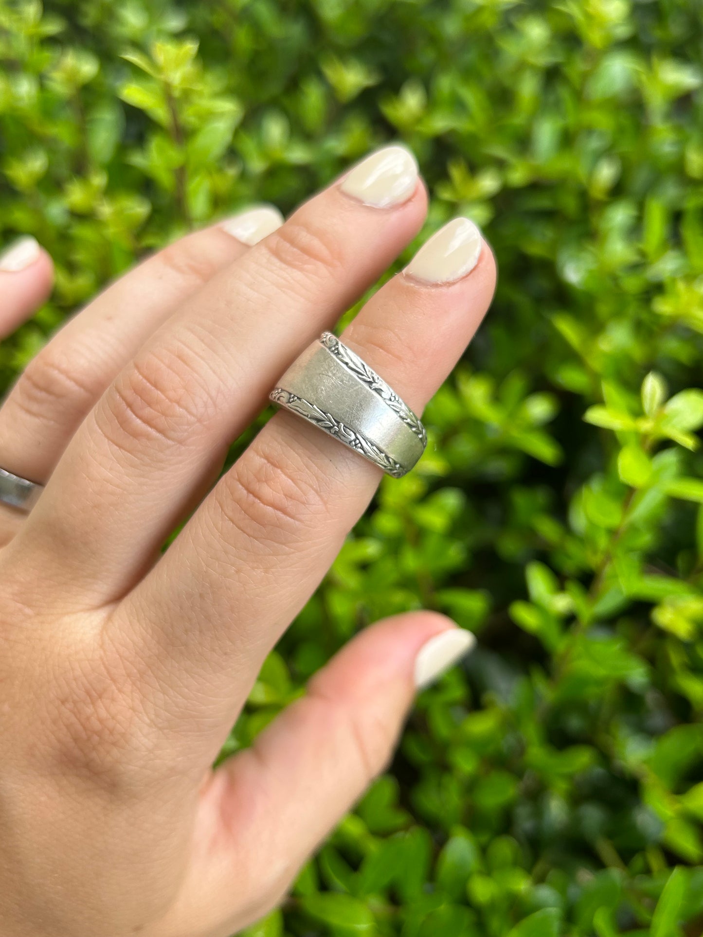 Simple Edge Spoon Ring