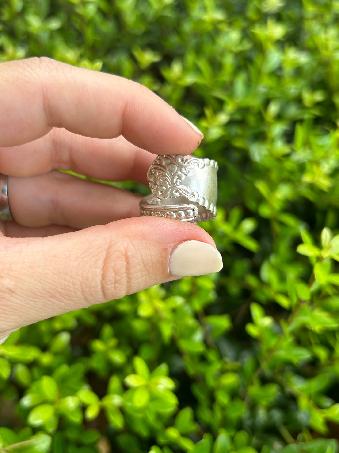 Dotty Wrap Spoon Ring