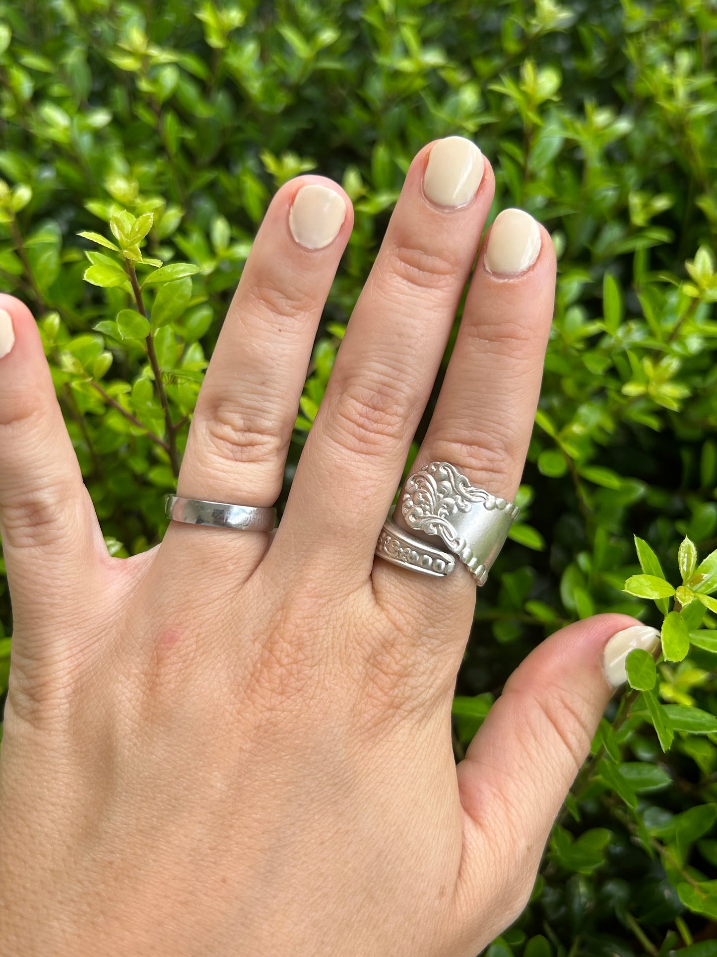 Dotty Wrap Spoon Ring