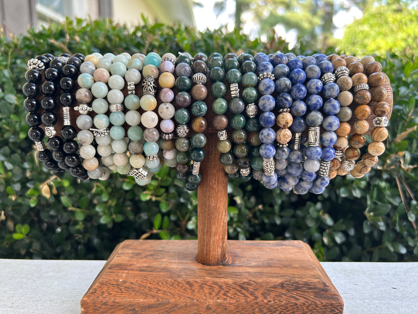 Gemstone Bead Bracelet