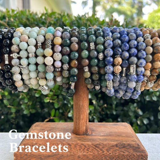 Gemstone Bead Bracelet