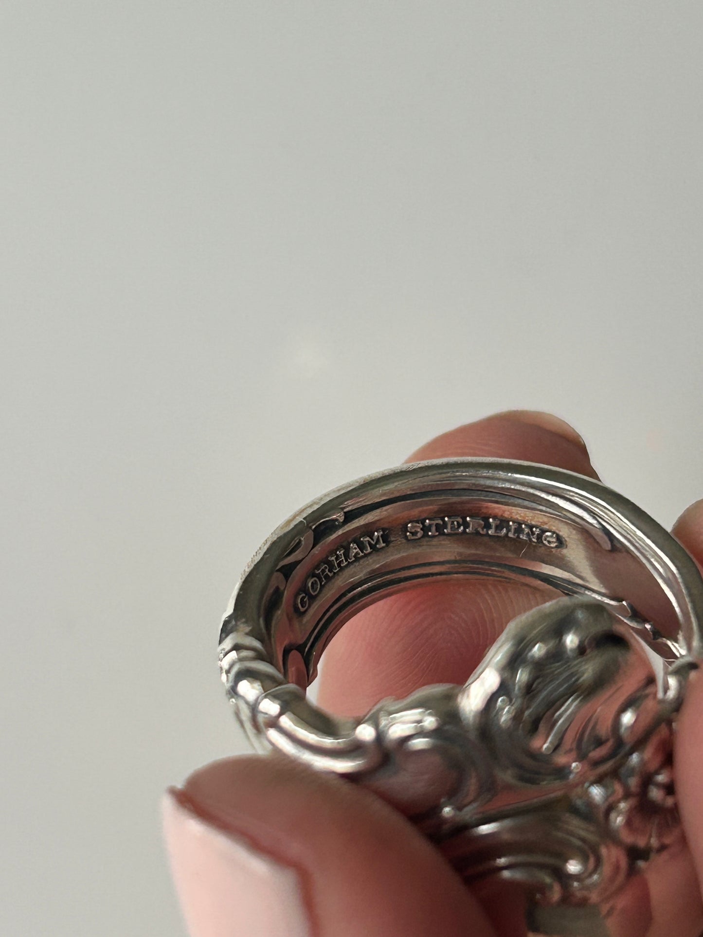 Sterling Silver Gorham Spoon Ring