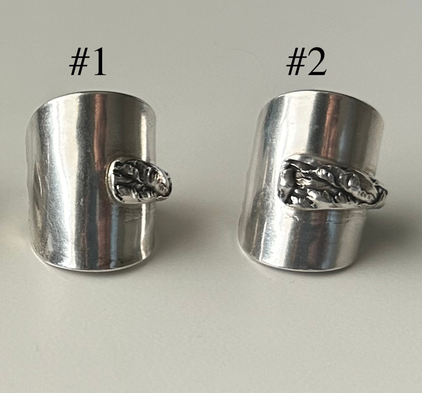 Sterling Silver Les Six Fleurs Spoon Bowl Ring #2