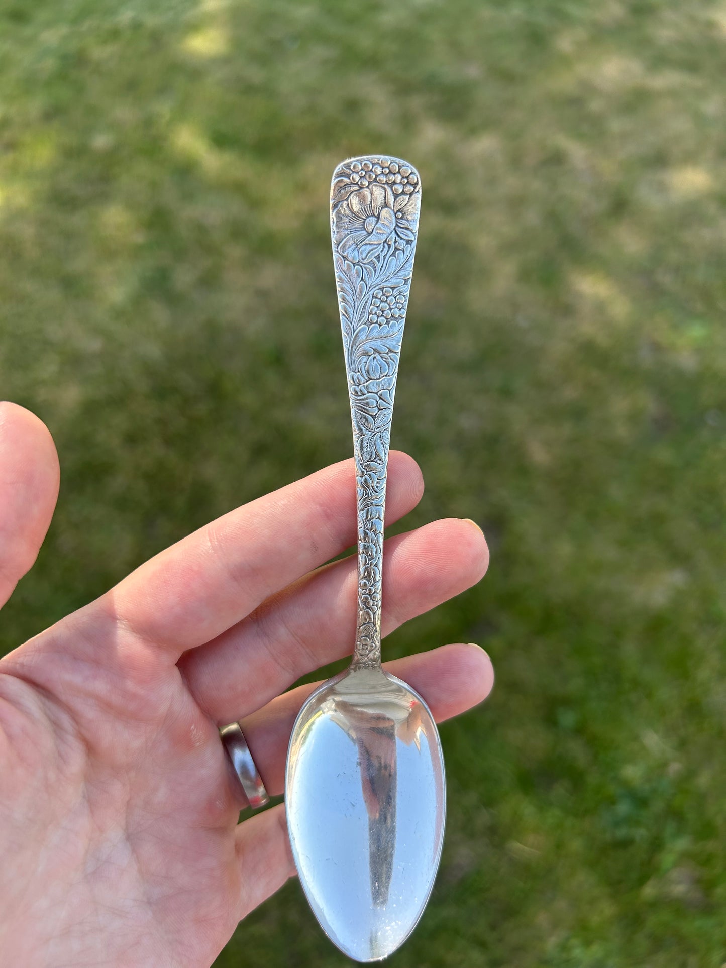 Magnolia Vine Spoon Ring