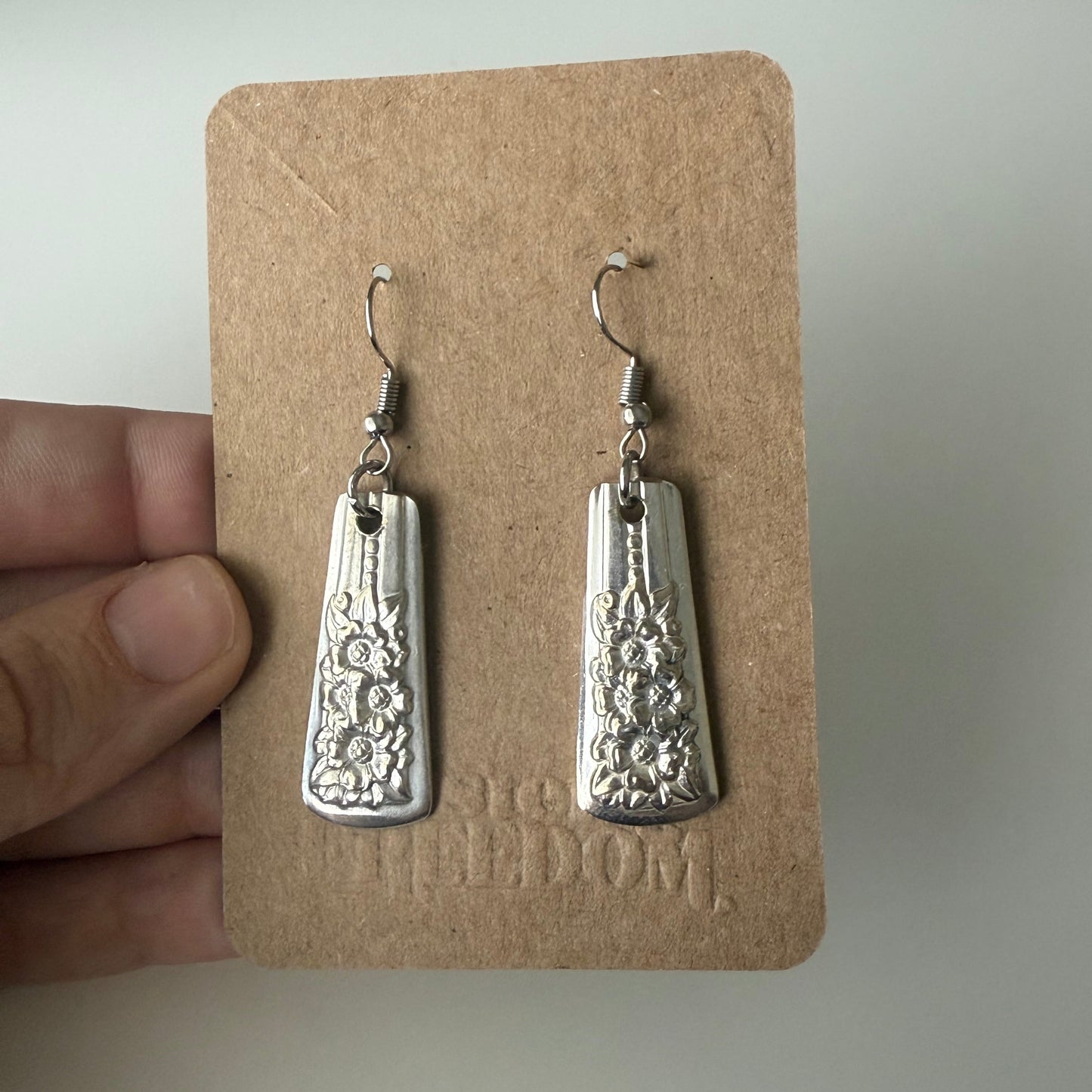Sunny Silverware Earrings