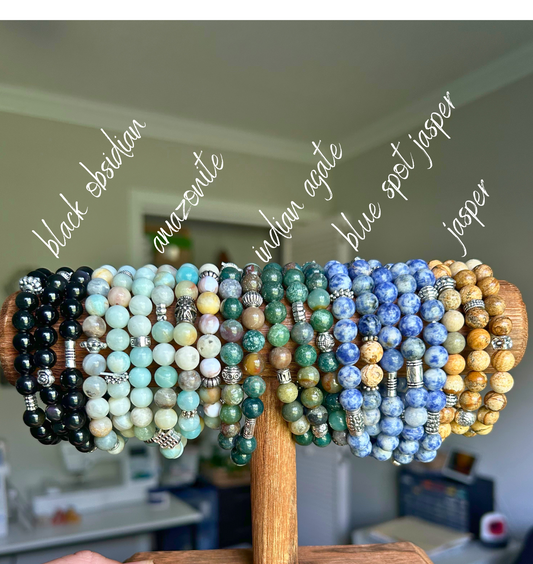 Gemstone Bead Bracelet