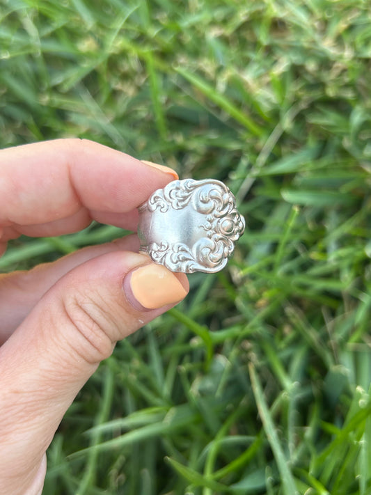 Morning Glory Spoon Ring