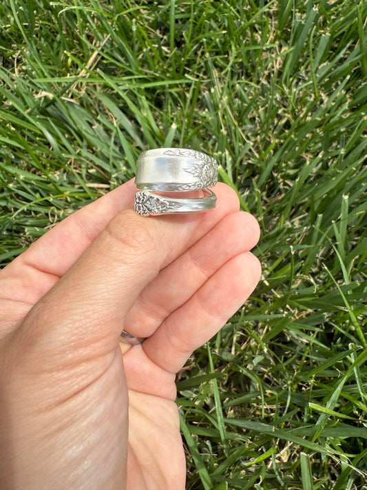 Prelude Sterling Silver Spoon Ring