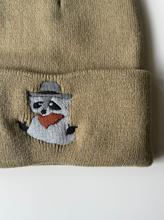Raccoon Beanie