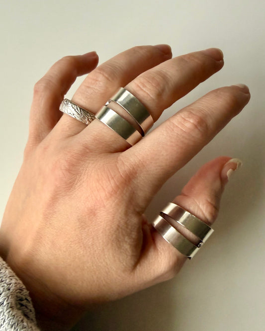 Serving Fork Prong Rings