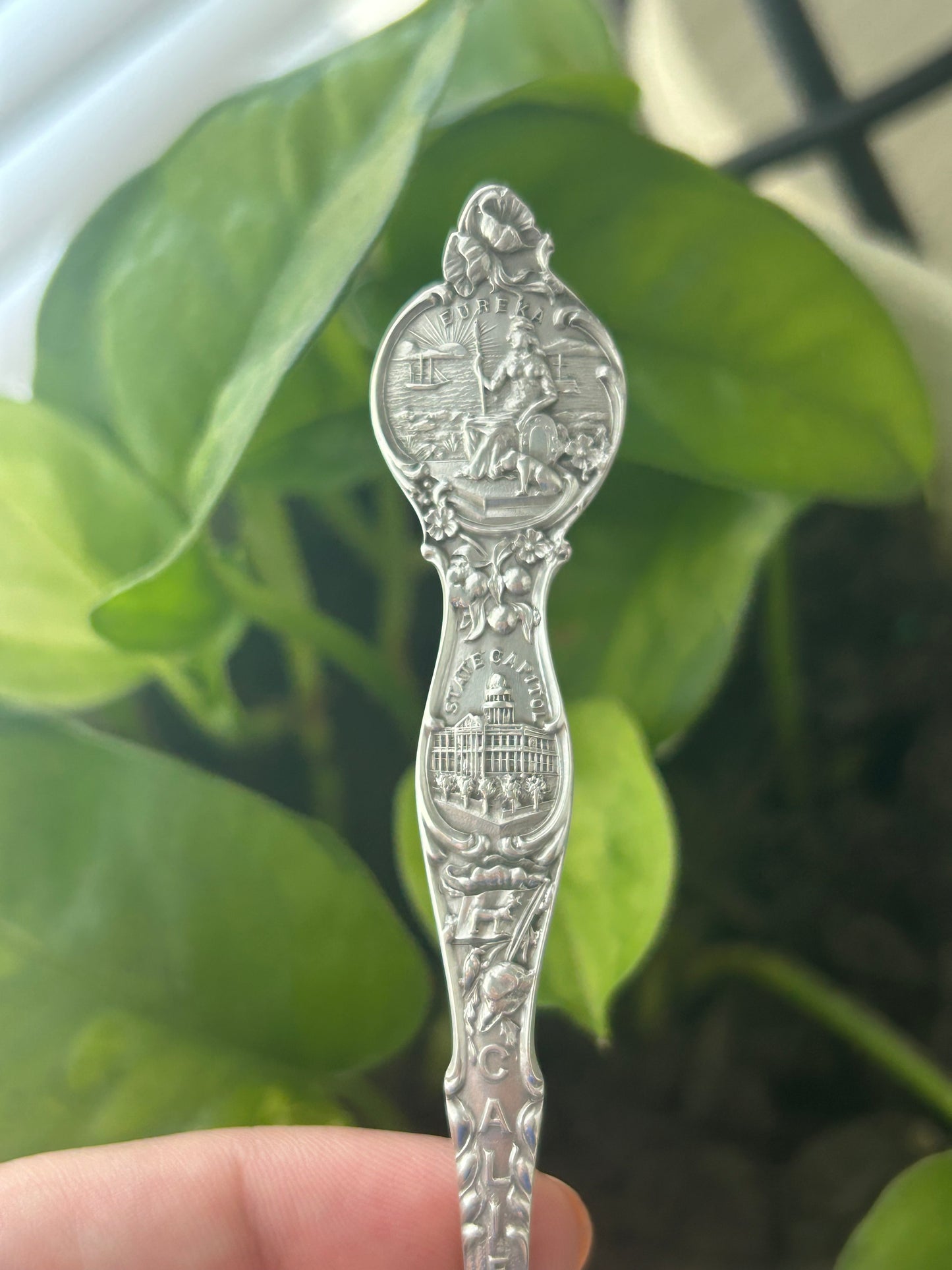 Sterling Silver California Spoon Ring