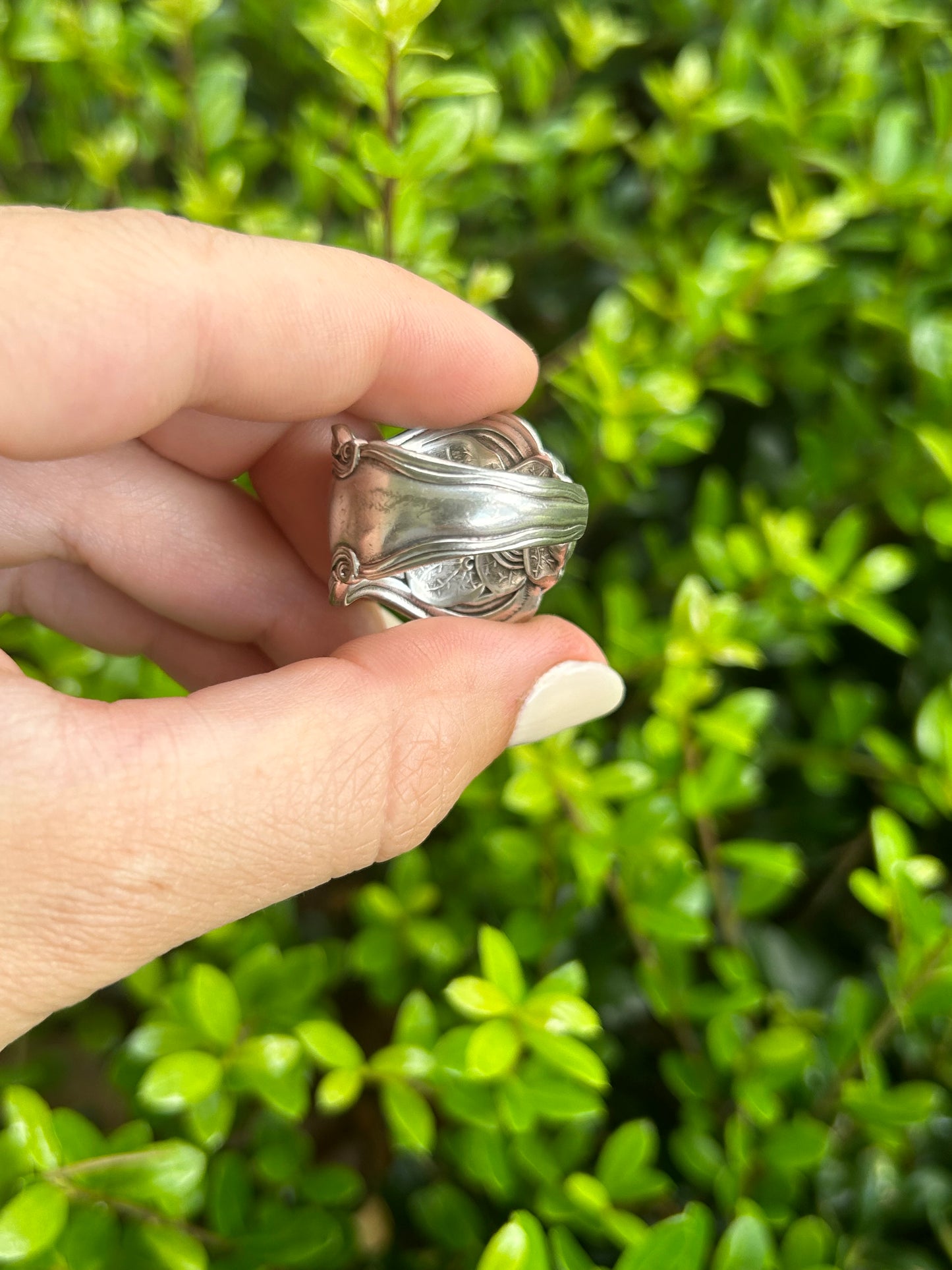 Water Lily Spoon Ring