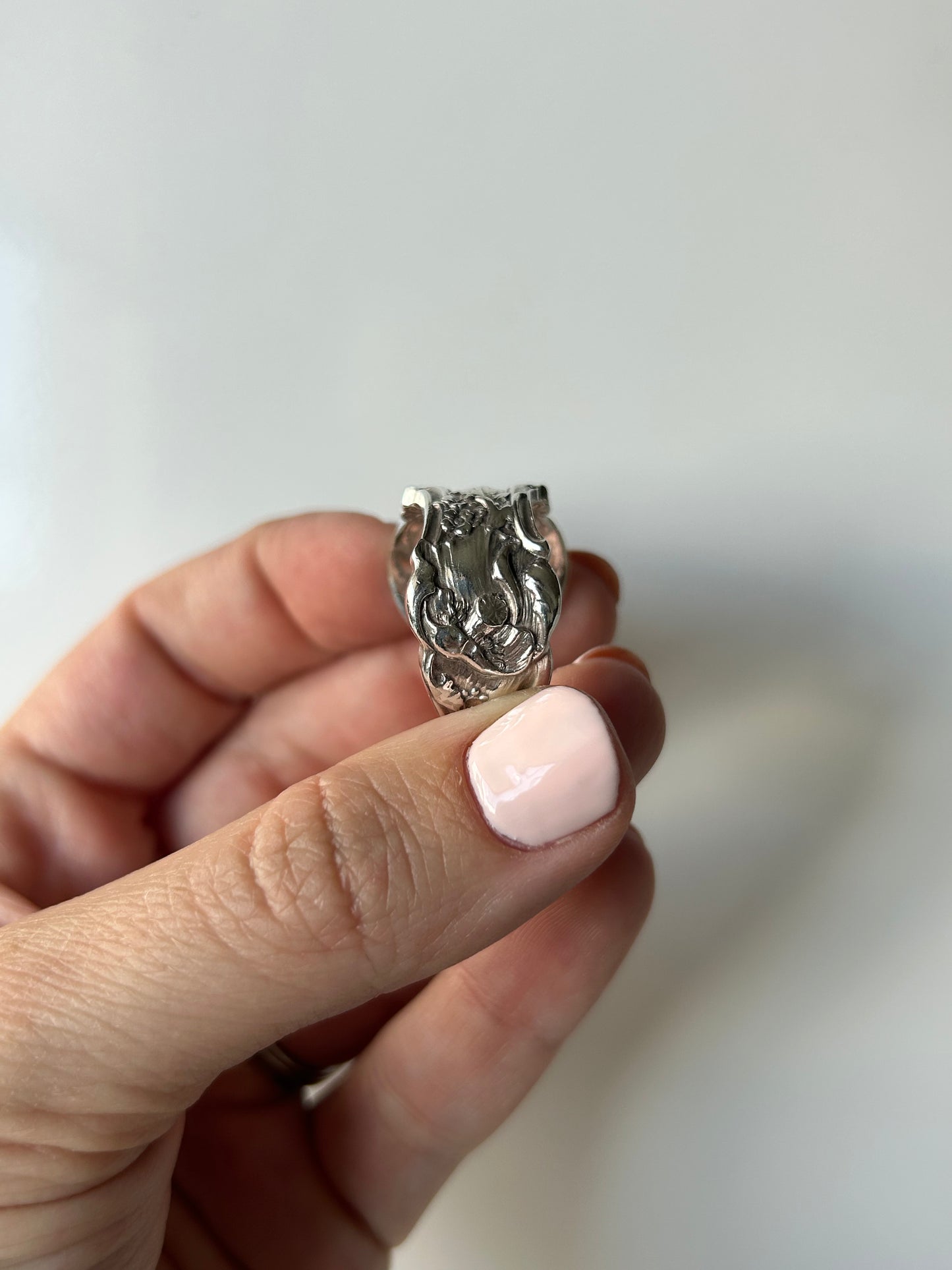 Floral Spoon Ring