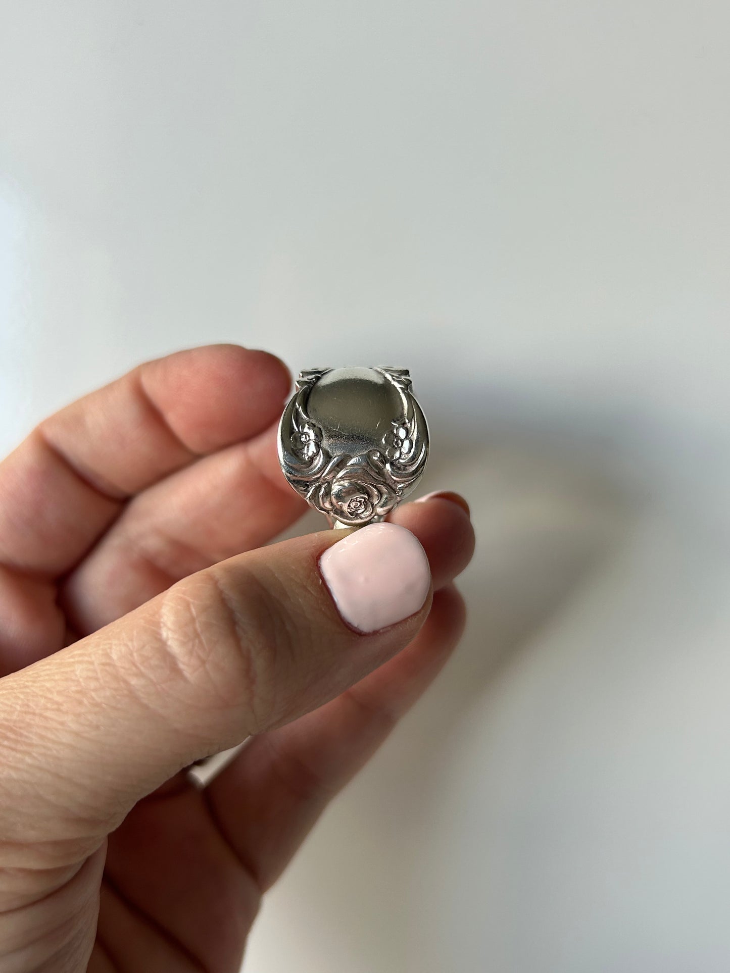 Floral Spoon Ring