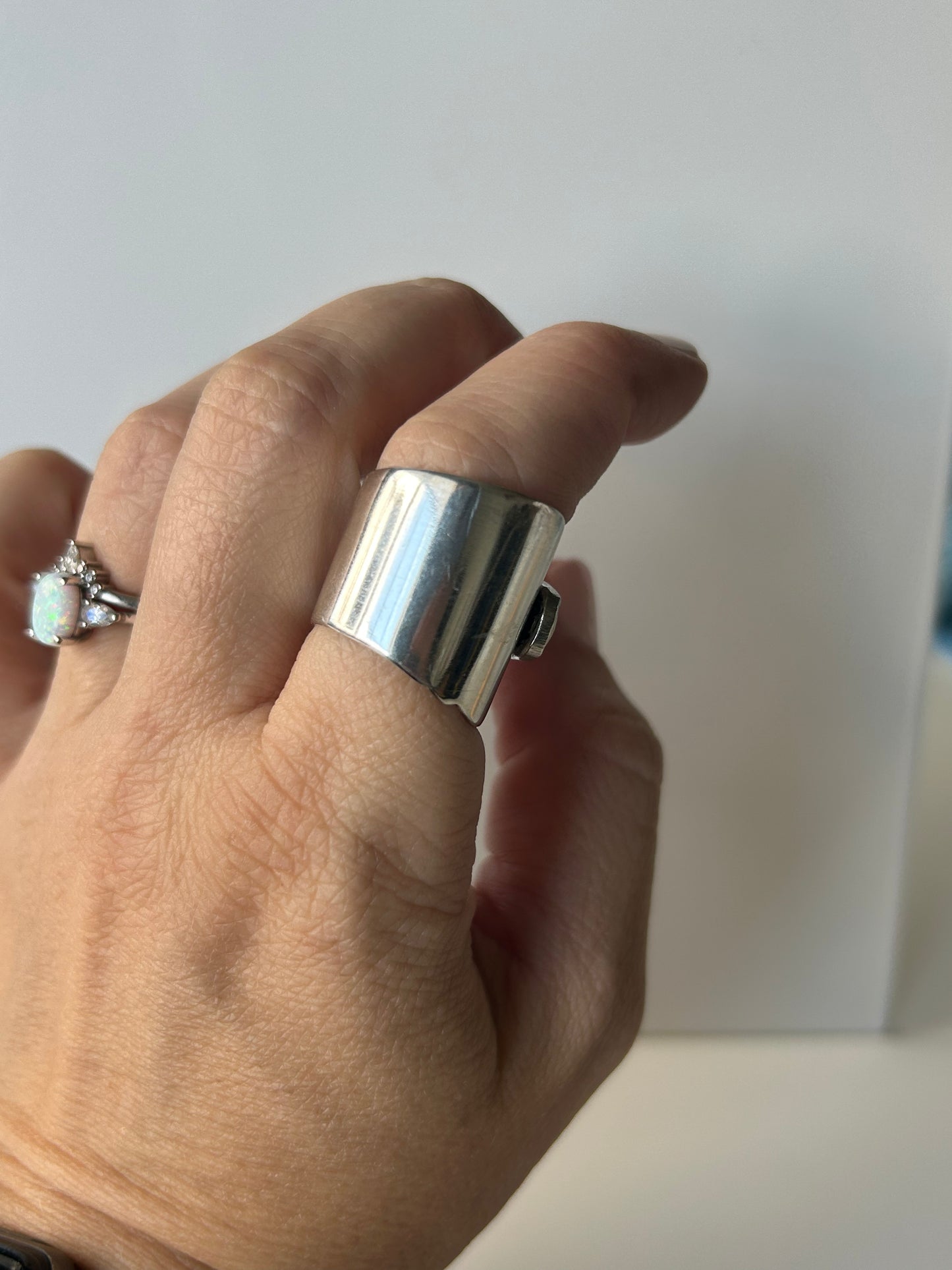 Floral Knife Ring