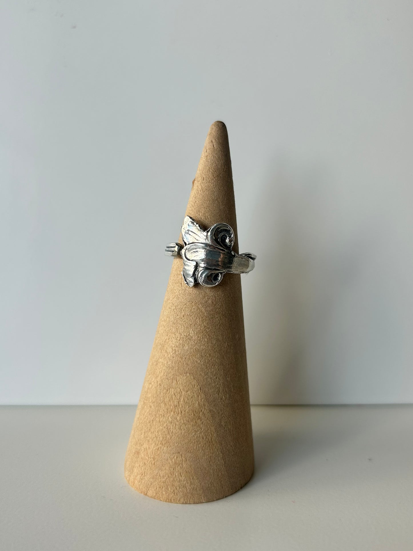 Mini Floral Spoon Ring