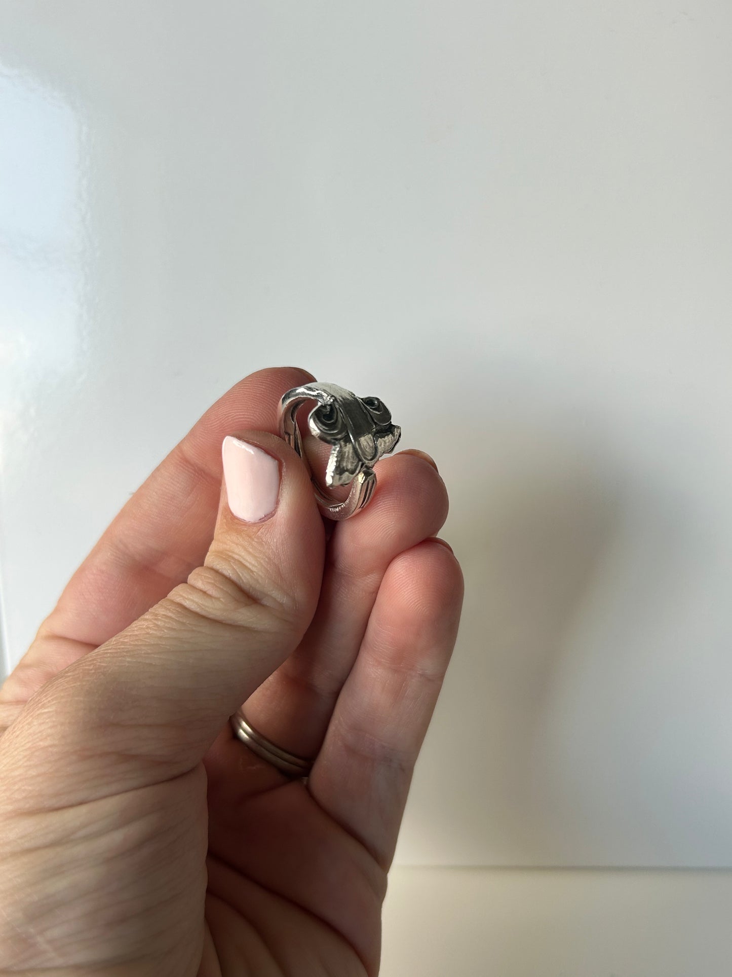 Mini Floral Spoon Ring