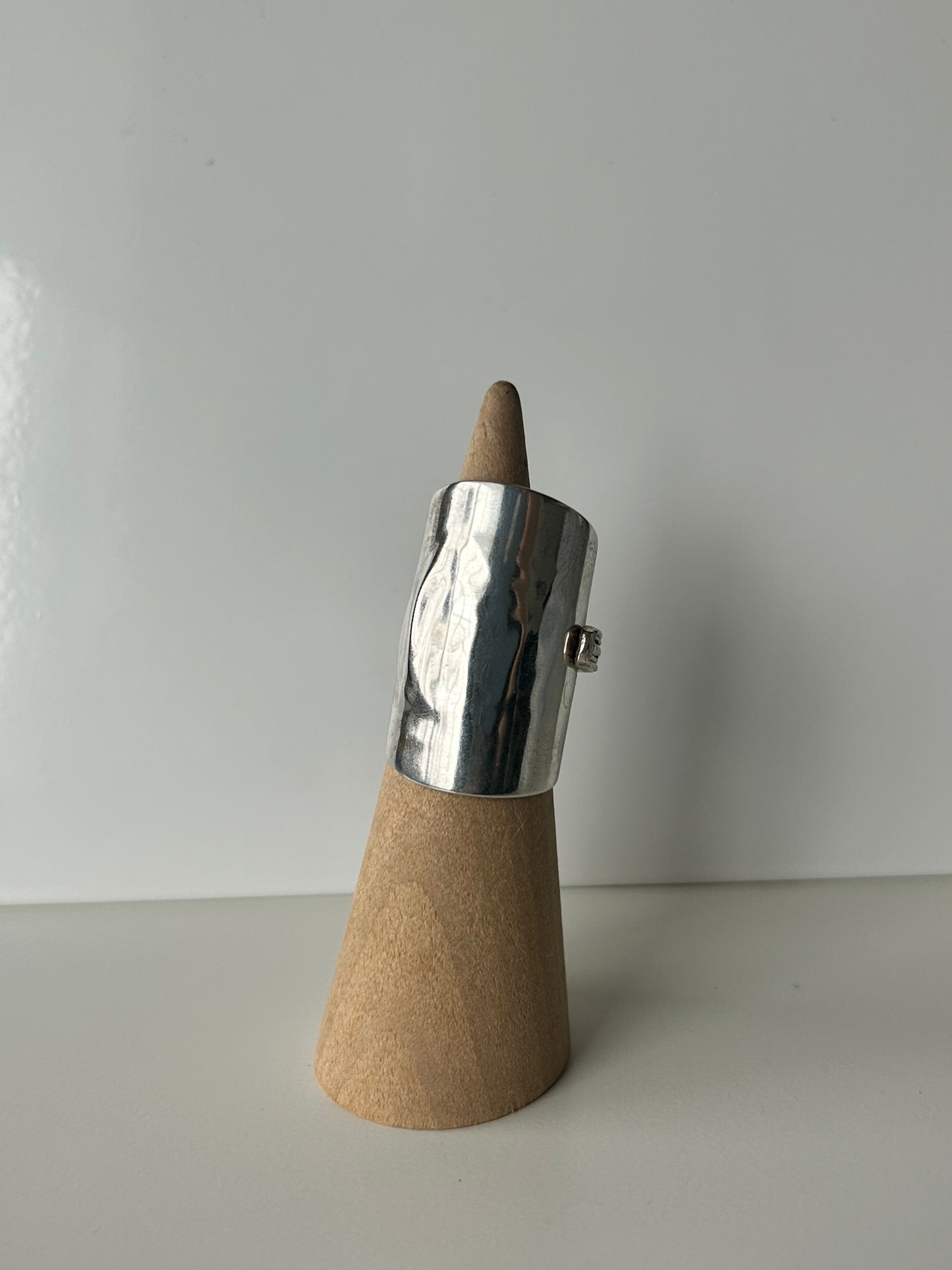 Sterling Silver Spoon Bowl Ring
