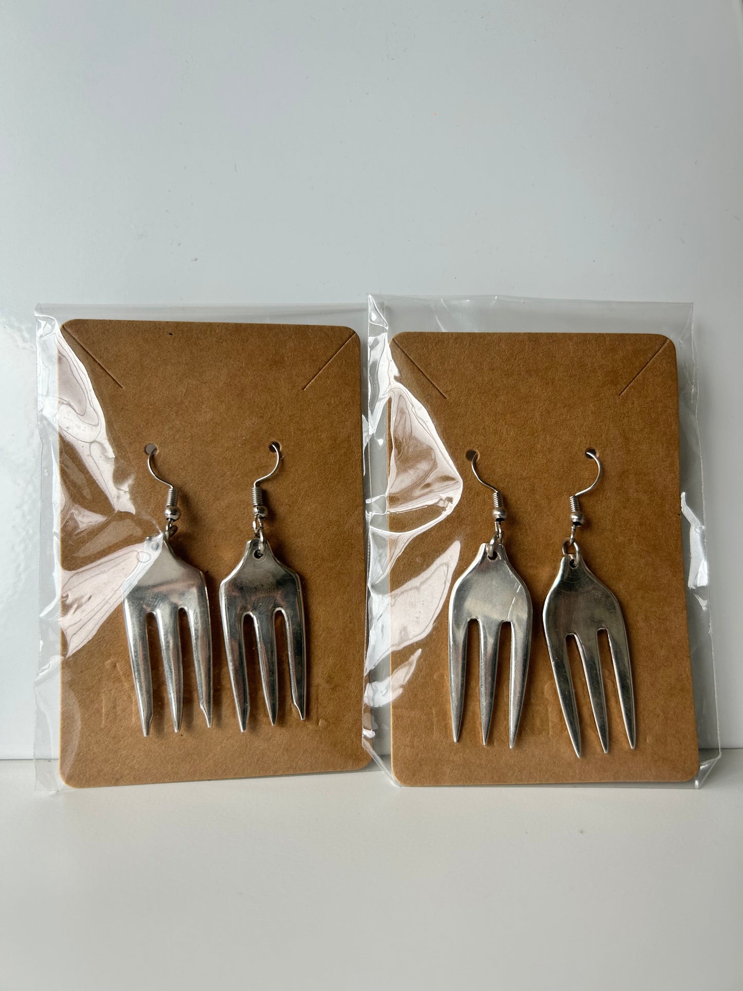 Cocktail Fork Earrings