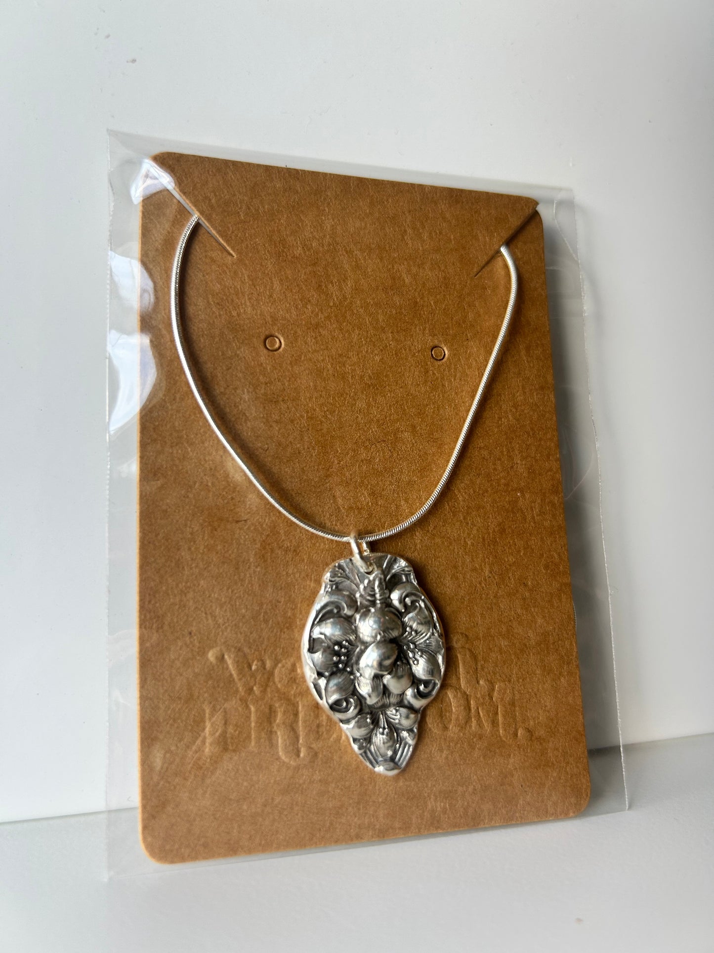 Orange Blossom Sterling Silver Necklace