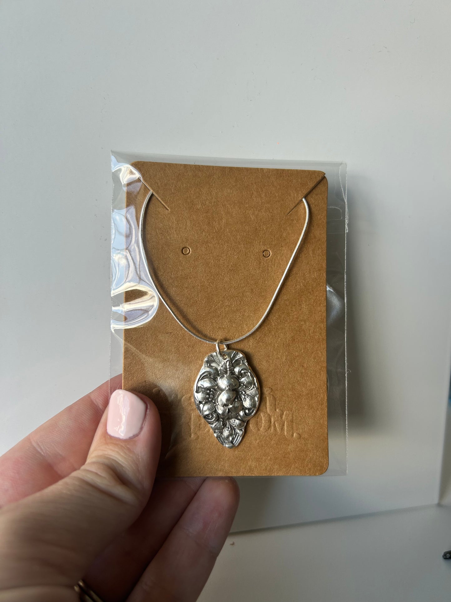 Orange Blossom Sterling Silver Necklace