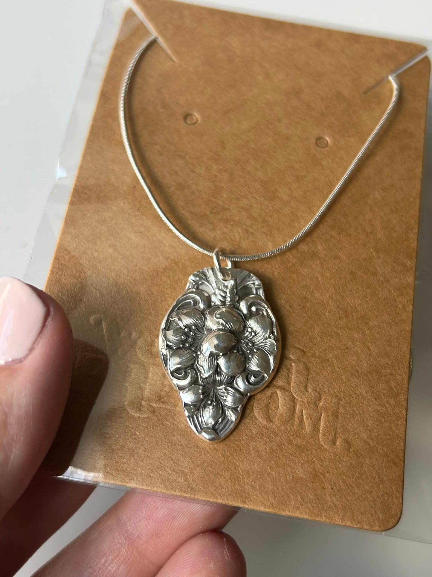 Orange Blossom Sterling Silver Necklace