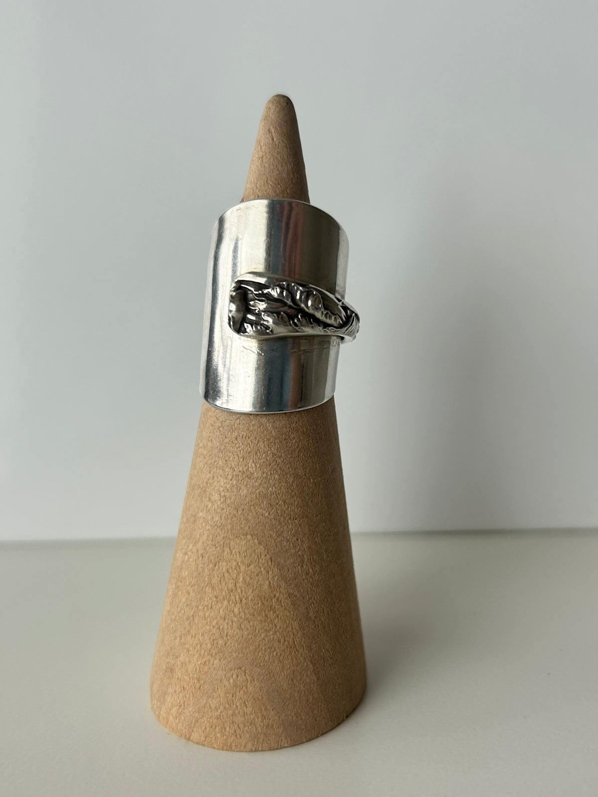 Sterling Silver Les Six Fleurs Spoon Bowl Ring #2