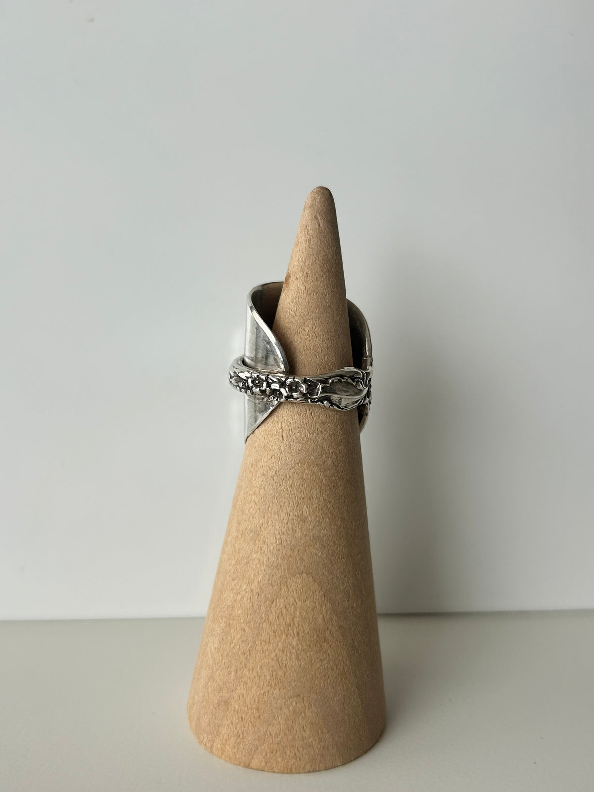 Sterling Silver Les Six Fleurs Spoon Bowl Ring #2