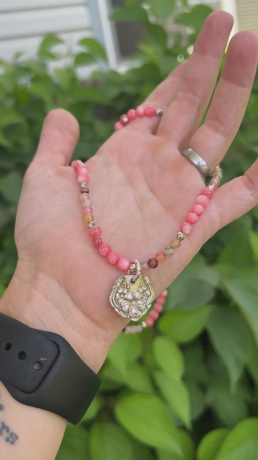 Serenity Rose Necklace